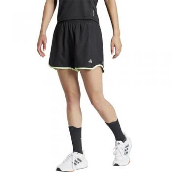 Pantalón corto de running Adidas Run It 3 para mujer en color negro, talla XL