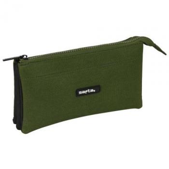 PORTATODO TRIPLE SAFTA DARK FOREST 22x12x3cm