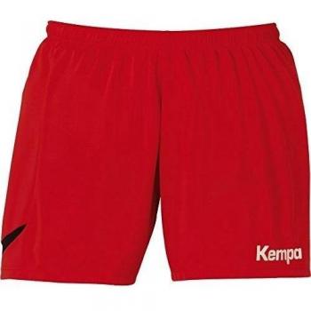 Kempa-Pantalones cortos para mujer Circle, Multicolore - rosso/nero, XS