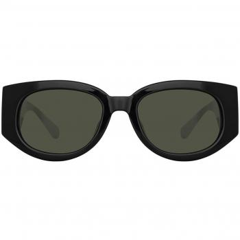 Linda Farrow DEBBIE LFLC1059 C1 Women's Sunglasses Black Size 54