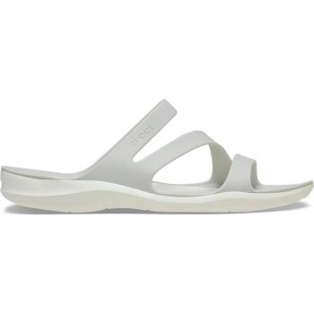 Crocs Women's Swiftwater Casual Sandals - White/Beige, Size 37-38