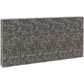 Muro de Gaviones con Cubiertas de Acero Galvanizado, Multitamaño, 300x30x150 cm