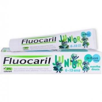 Pasta Dental Fluocaril Junior 6-13 Años Sabor Menta Suave 75ml