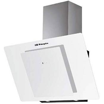 Orbegozo DS 80170 BL – Campana extractora, 69.5 cm, frontal cristal templado, extracción 728.1 m3/h, 4 niveles de potencia, 300 W
