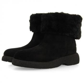 Botas de Mujer Multiposición de Piel Serraje con Pelo Gioseppo Wilton Negras EU 36