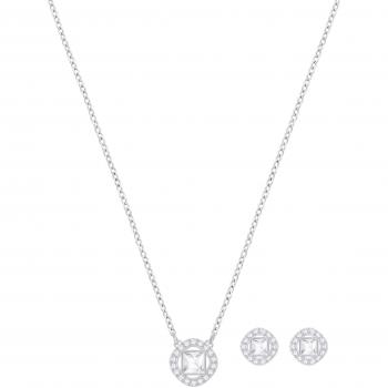 Conjunto de Collar y Pendientes Angelical Square Swarovski 5356951