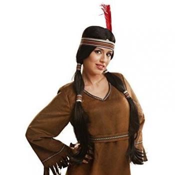 My Other Me Peluca India con COLETAS