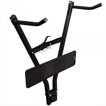 Portabicicletas ProPlus Klick Fast II para 2 bicicletas con soporte de matrícula color negro