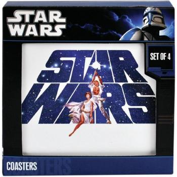 Star Wars 4 posavasos Pack Coaster Guerra de estrellas cerveza Tapa