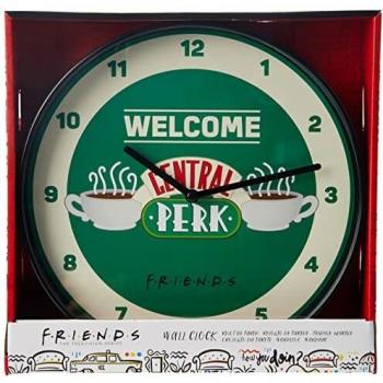 FRIENDS Reloj de Pared, Multi, 40x40