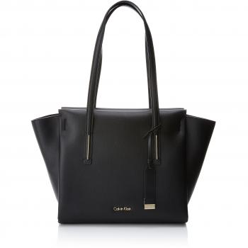 Calvin Klein Frame Medium Shopper, Bolsos totes Mujer, Negro