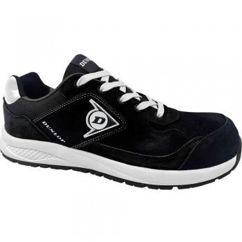 Zapato de Seguridad S3 Flying Luka Negro en Piel de Ante, Puntera Composite - DL0201053 Dunlop