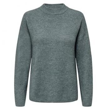 Suéter de punto verde melange para mujer ONLCAMILLA, talla L