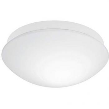 Plafón de Techo para Baño Eglo Bari-M Blanco IP44 con Sensor E27 1X20W 275mm
