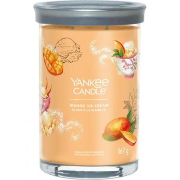Yankee Candle Large Tumbler Mango Ice Cream 567g Signature Scented Candle