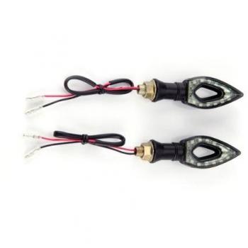 Sonline 2 X Bombilla Luz Indicador 12 SMD LED Intermitente Universal para Moto Ambar