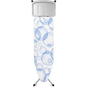 Brabantia 103629 - Mesa de planchar, Soporte sólido para unidades de vapor, Estructura Gris, Multicolor