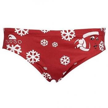 Bañador Turbo Slip Mamá Noel con Diseño Festivo