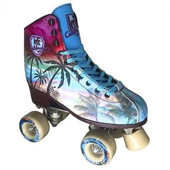 Patines 4 Ruedas Artísticos KRF Junior y Adultos California - Patines en paralelo unisex, fabricados con aluminio, diseño urbano, modelo The New Urban Concept