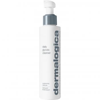 Dermalogica Daily Glycolic Cleanser - 150ml, Foam Cleanser with AHAs, Brightens Dull & Uneven Skin Tone, Cleanses & Removes Build-up, Contains Glycolic Acid & Alpha Hydroxy Acid,