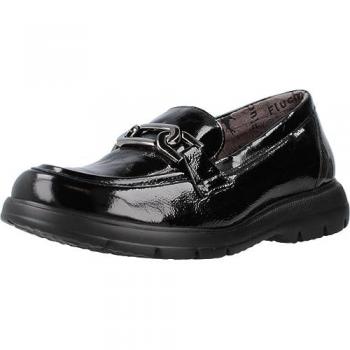 Mocasín Fluchos Gladis F1794 Naplak Negro - Estilo Funcional y Elegante T. 41