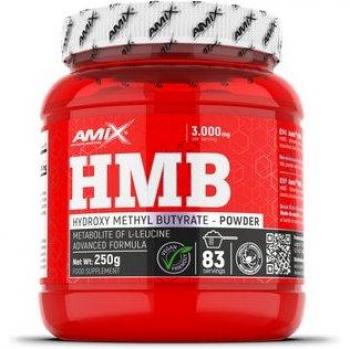 Amix Nutrition HMB Powder 250g / Suplemento para Aumentar Masa Muscular y Reducir Grasa / Ideal para Deportistas