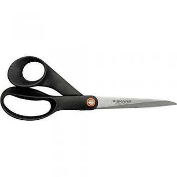 Fiskars FunctionalForm Black - Tijeras grandes, 24 cm