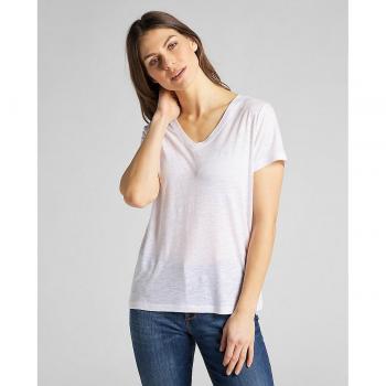 Lee Camiseta De Manga Corta V Neck