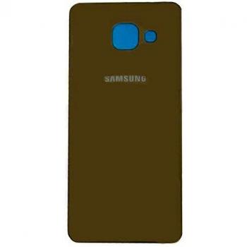Todotumovil Tapa de bateria Cristal Trasero para Samsung Galaxy A5 2016 510F Dorado