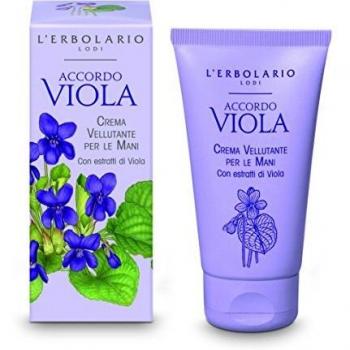 L 'erbolario accordo Viola variadas de crema de manos para una suave piel, 1er Pack