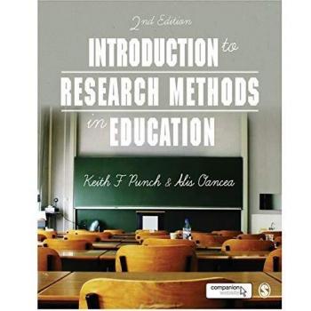 Introduction to Research Methods in Education