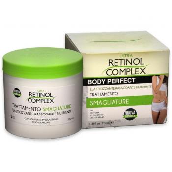 Crema Corporal Retinol Complejo - Tratamiento Estrías Elasticizante, Reafirmante y Nutritivo - 250 ML