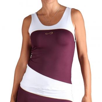 Endless Curve Camiseta De Tirantes Mujeres Lila