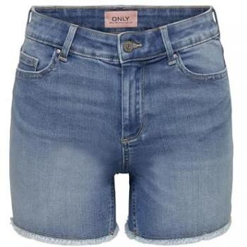 Shorts de Jeans ONLY Azul Regular Fit para Mujer