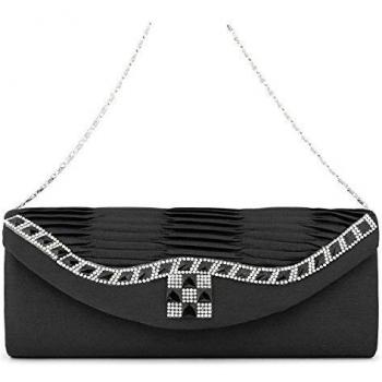 G&X Topstyle - Cartera de mano para mujer negro