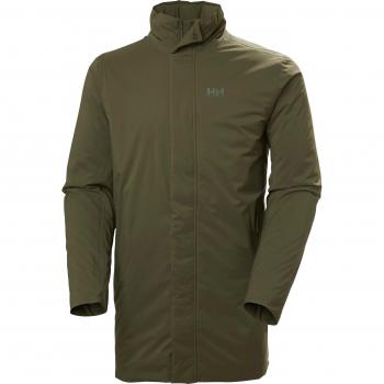 Helly Hansen Men's Urban Pro Insulated Waterproof Rain Jacket Green M