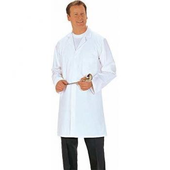 Bata de Alimentación Blanca para Hombre con Tres Bolsillos Portwest 2206