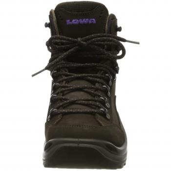 Botas de senderismo Lowa Renegade Gore-Tex Mid para mujer, impermeables y transpirables, color marrón