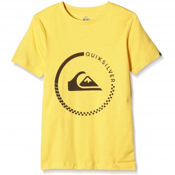 Quiksilver Active B Tees YZF0 - Camiseta para niño, color naranja, talla L/14