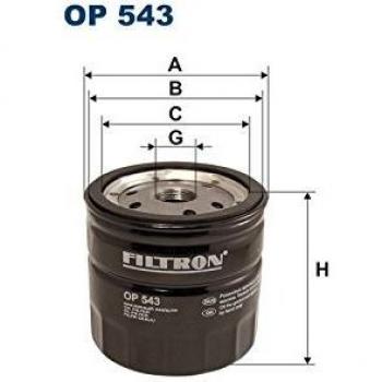 Filtron OP543 Bloque de Motor