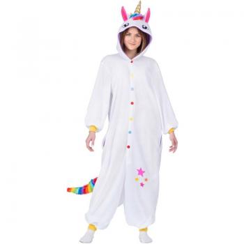 Disfraz de Unicornio Pijama para Adulto