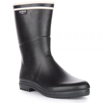 Aigle Chanteboot Stripes Women's Mid-High Rubber Rain Boots