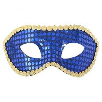 ANTIFAZ LENTEJUELAS ROJO ORO AZUL 22x10 SURTIDO