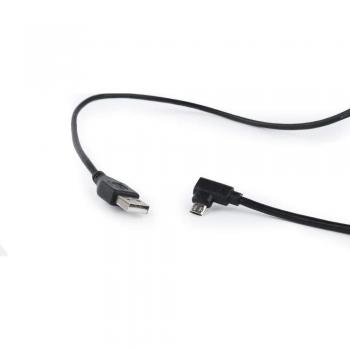 Gembird Cable USB 2.0 A-M/B-Micro 1.8m en ángulo de doble cara