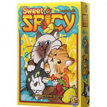 Juego de Mesa Sweet and Spicy de Asmodee, 110 Cartas, PEGI 8