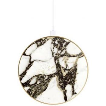 Cargador Inalámbrico Qi Multicolor 10W Calacatta Golden Marble de iDeal Of Sweden