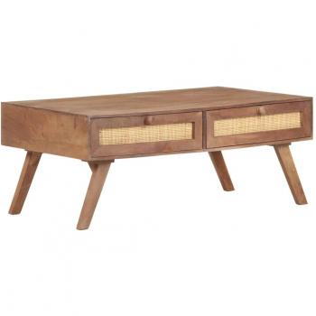 vidaXL Coffee Table 100x60x40 cm Solid Mango Wood