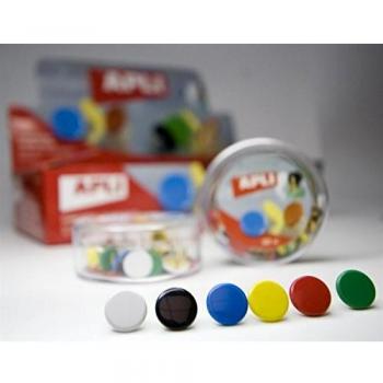 Apli 11727 Caja Chinchetas Chinchetas, Blanco, 50U