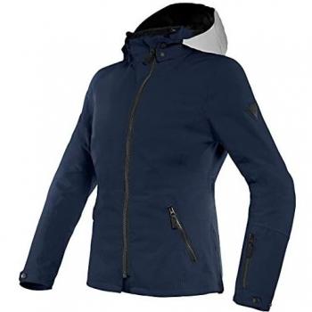 Chaqueta Dainese Mayfair Lady D-Dry Gris Glaciar/Negro-Iris 42