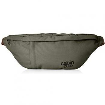 Riñonera CabinZero Classic 2L con bolsillo RFID en color Kaki Georgian